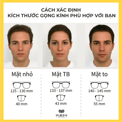 tiêu chí chọn gọng kính cận đẹp